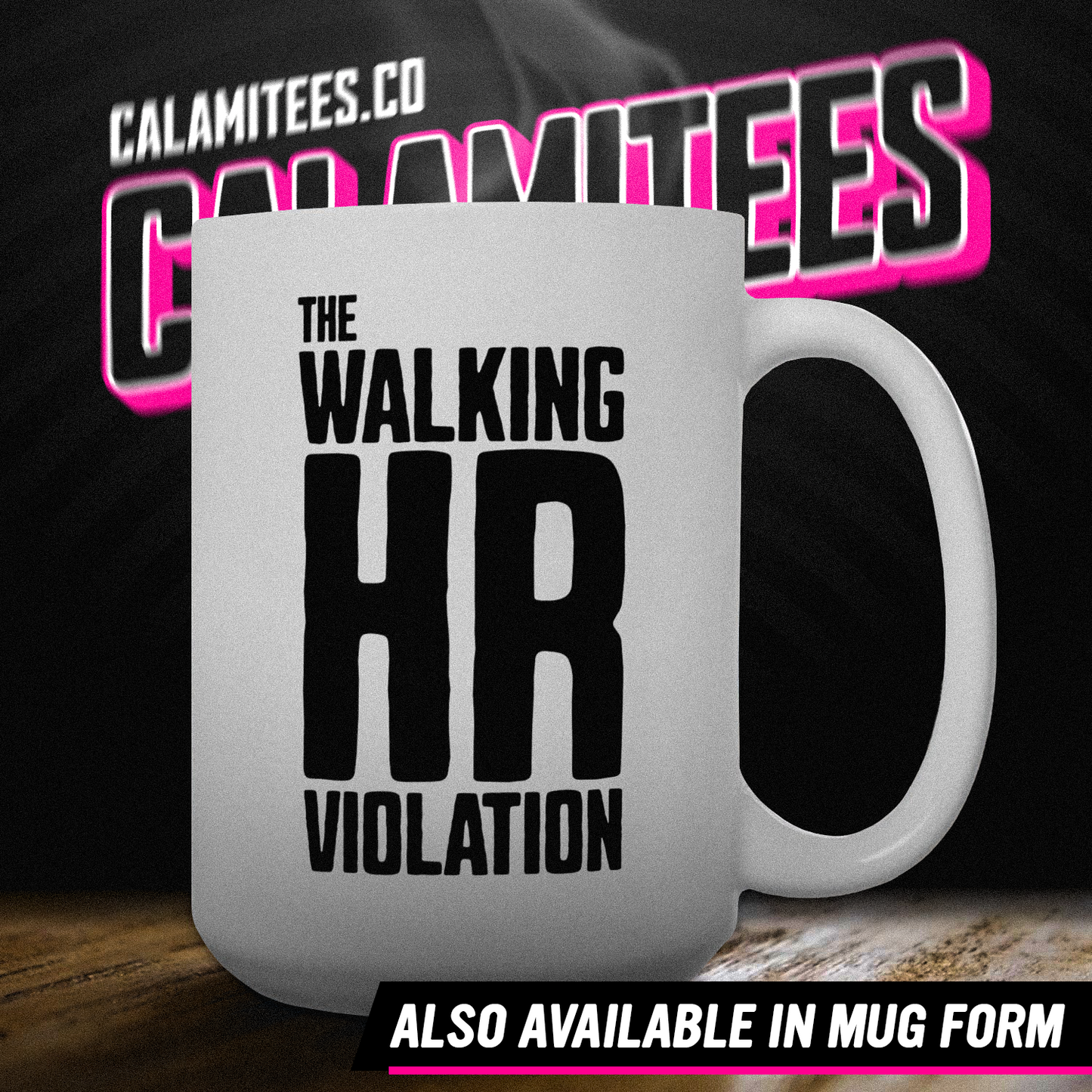 The Walking HR Violation Office Workplace Humor T-Shirt
