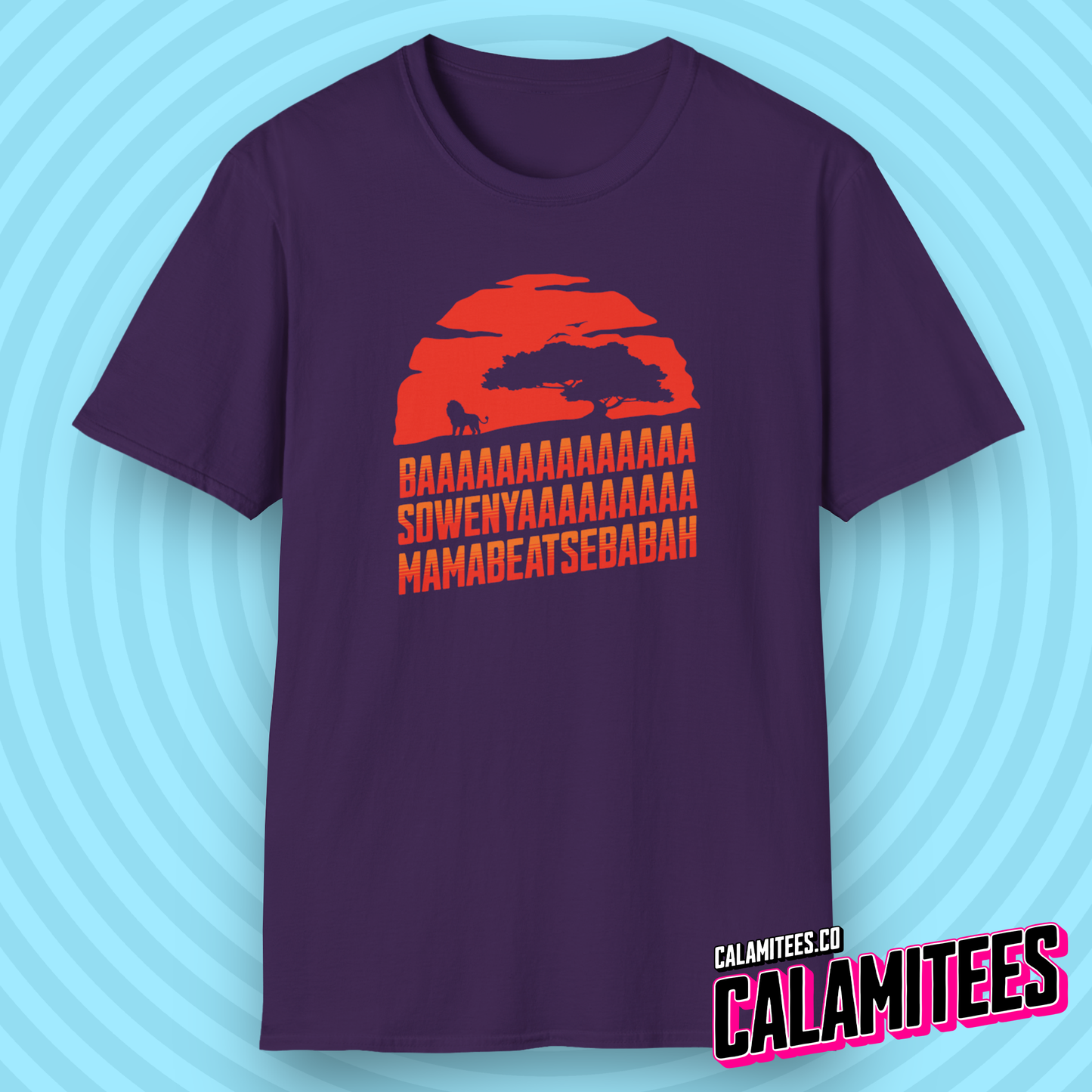 BAAA SOWENYAA MAMABEATSEBABAH - African Lion T-Shirt