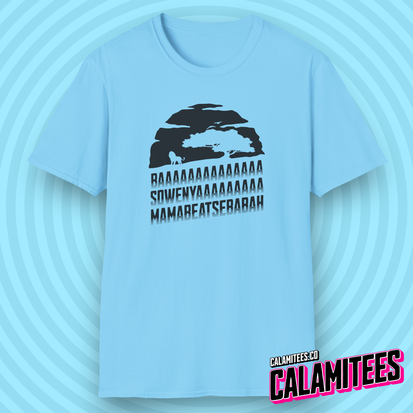 BAAA SOWENYAA MAMABEATSEBABAH - African Lion T-Shirt