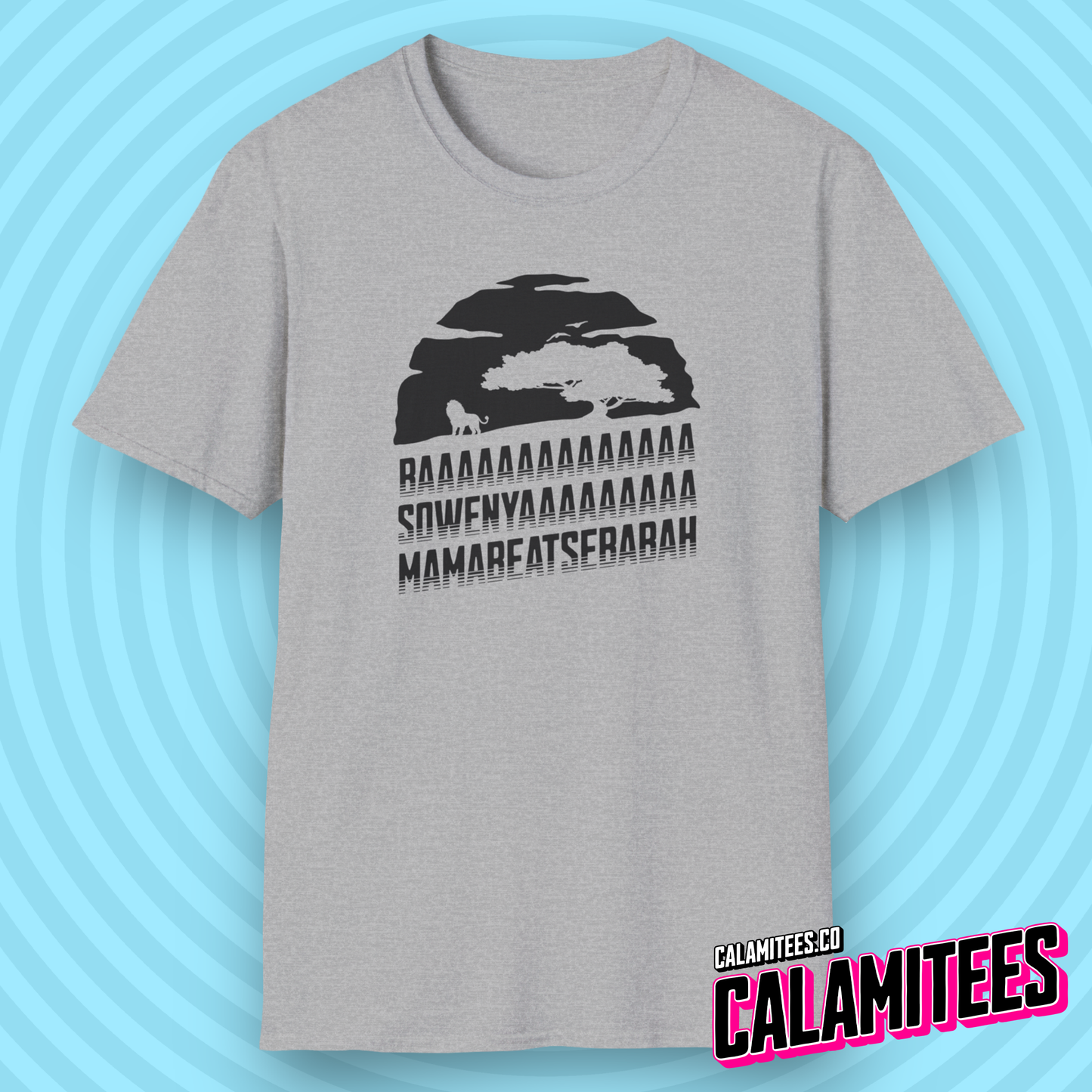 BAAA SOWENYAA MAMABEATSEBABAH - African Lion T-Shirt