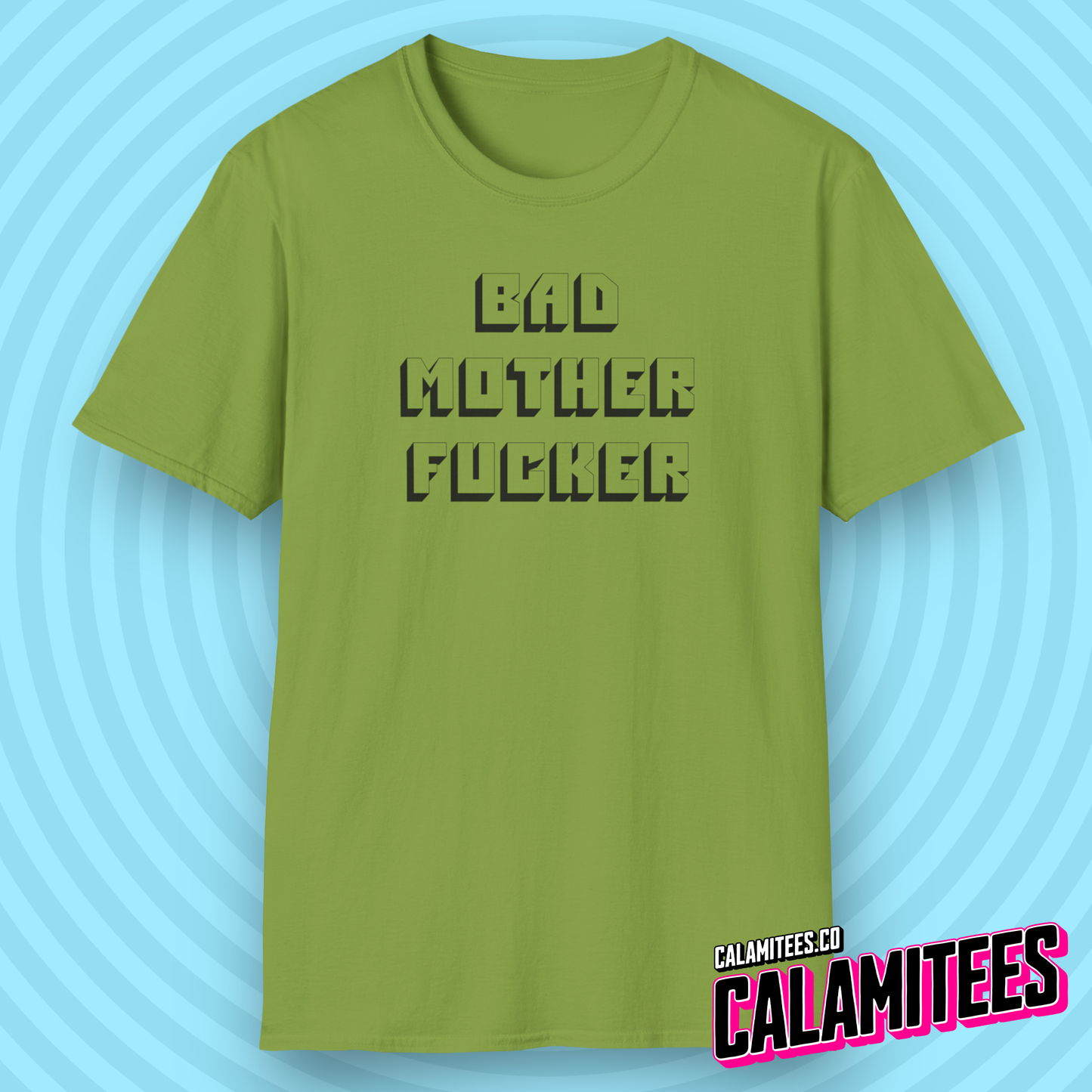 Bad Mother Fucker Pulp Fiction Style Logo T-Shirt