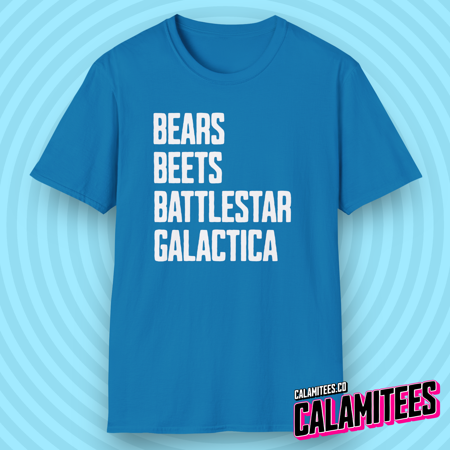 Bears Beets Battlestar Galactica Jim & Dwight The Office T-Shirt