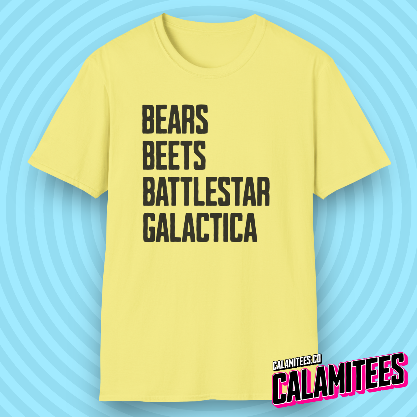 Bears Beets Battlestar Galactica Jim & Dwight The Office T-Shirt