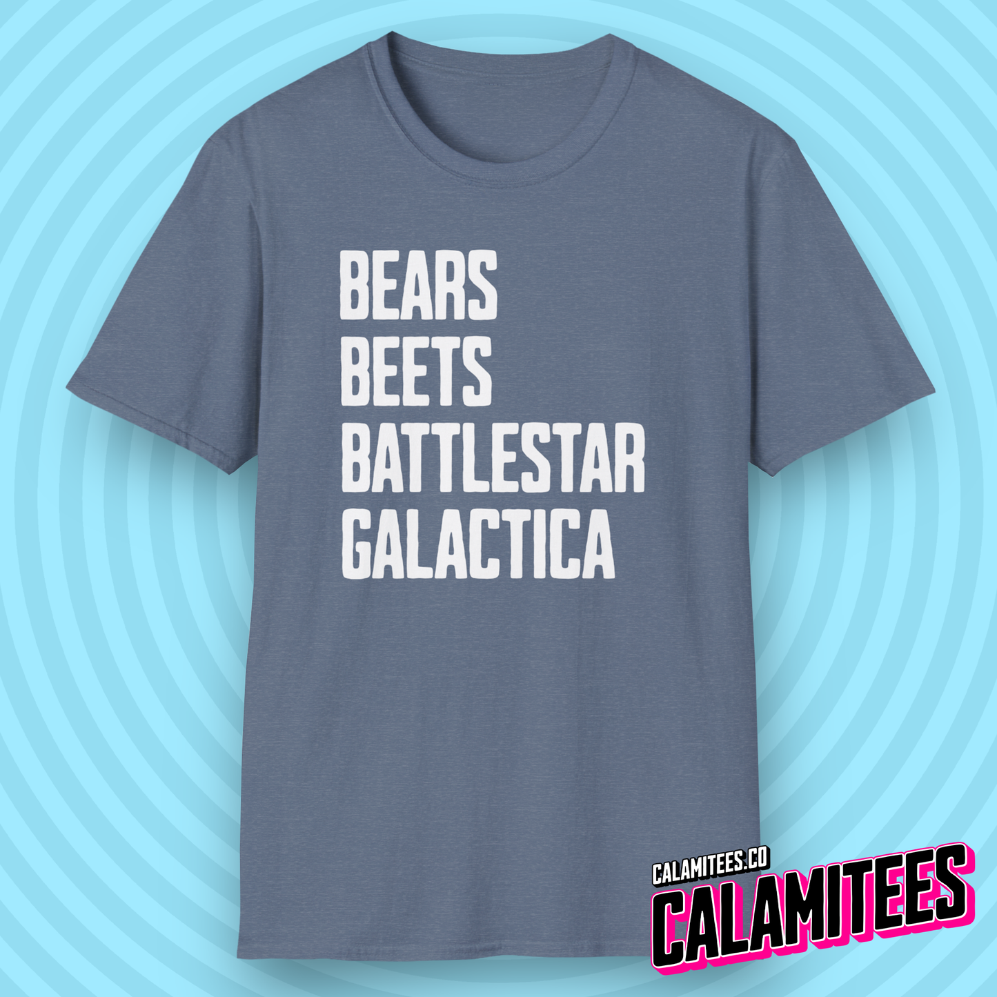 Bears Beets Battlestar Galactica Jim & Dwight The Office T-Shirt