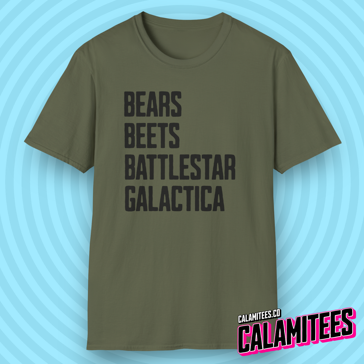 Bears Beets Battlestar Galactica Jim & Dwight The Office T-Shirt