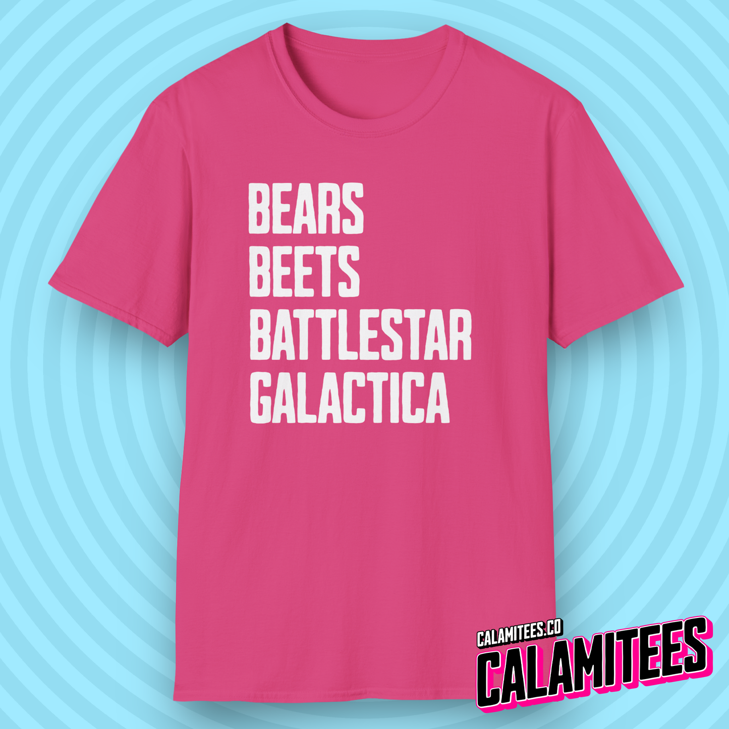 Bears Beets Battlestar Galactica Jim & Dwight The Office T-Shirt