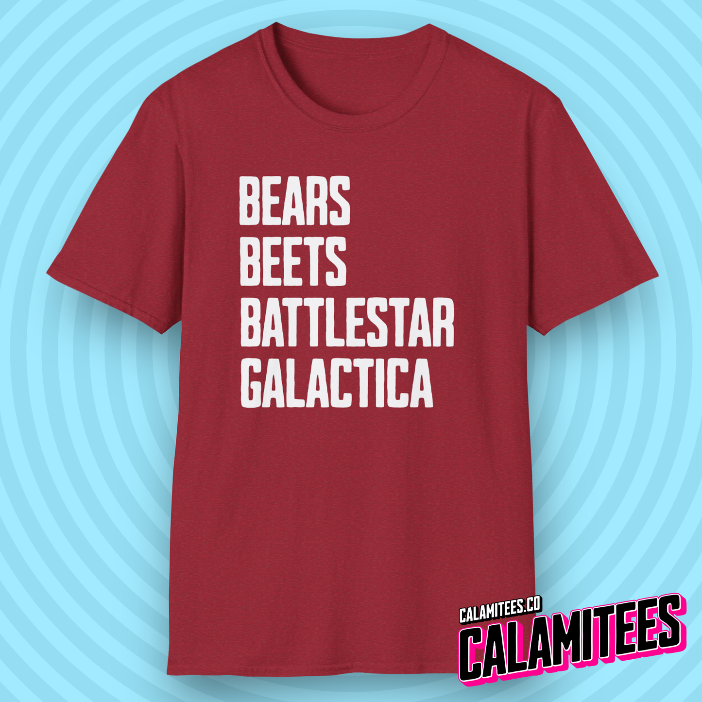 Bears Beets Battlestar Galactica Jim & Dwight The Office T-Shirt