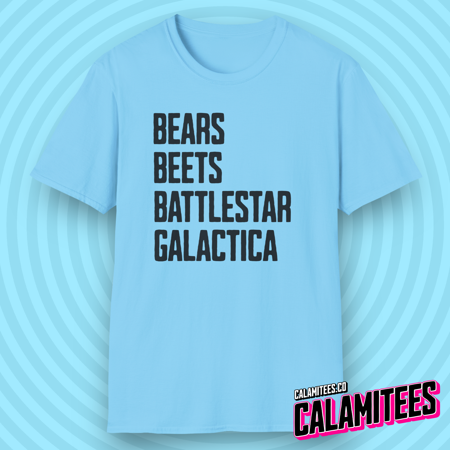 Bears Beets Battlestar Galactica Jim & Dwight The Office T-Shirt