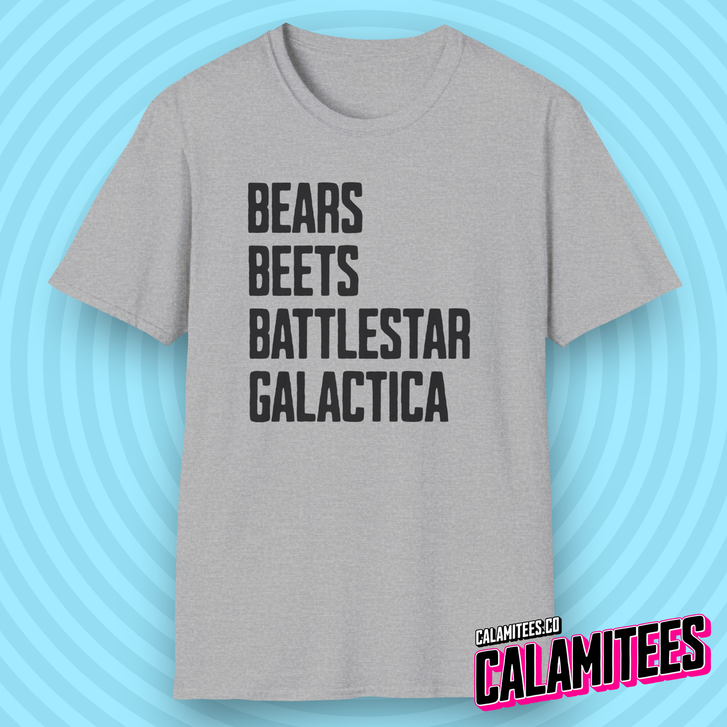 Bears Beets Battlestar Galactica Jim & Dwight The Office T-Shirt