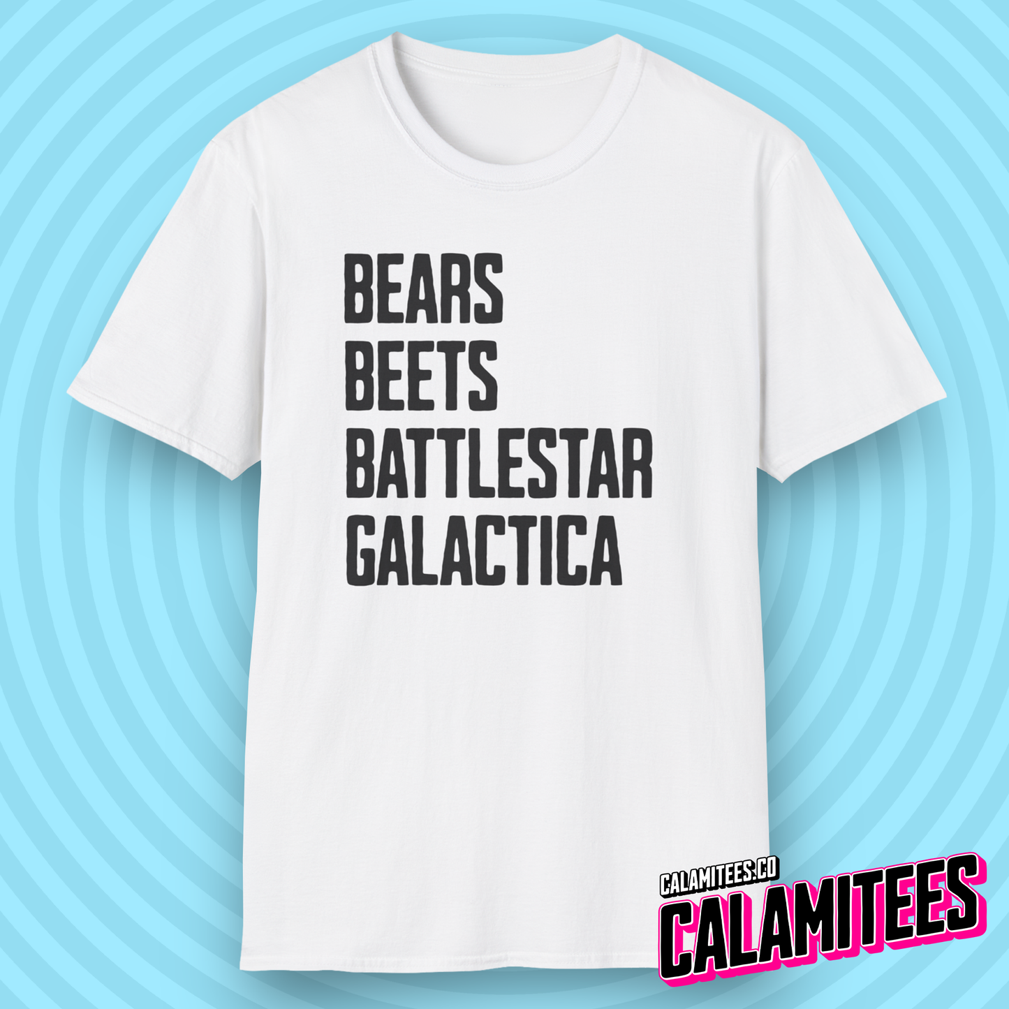 Bears Beets Battlestar Galactica Jim & Dwight The Office T-Shirt