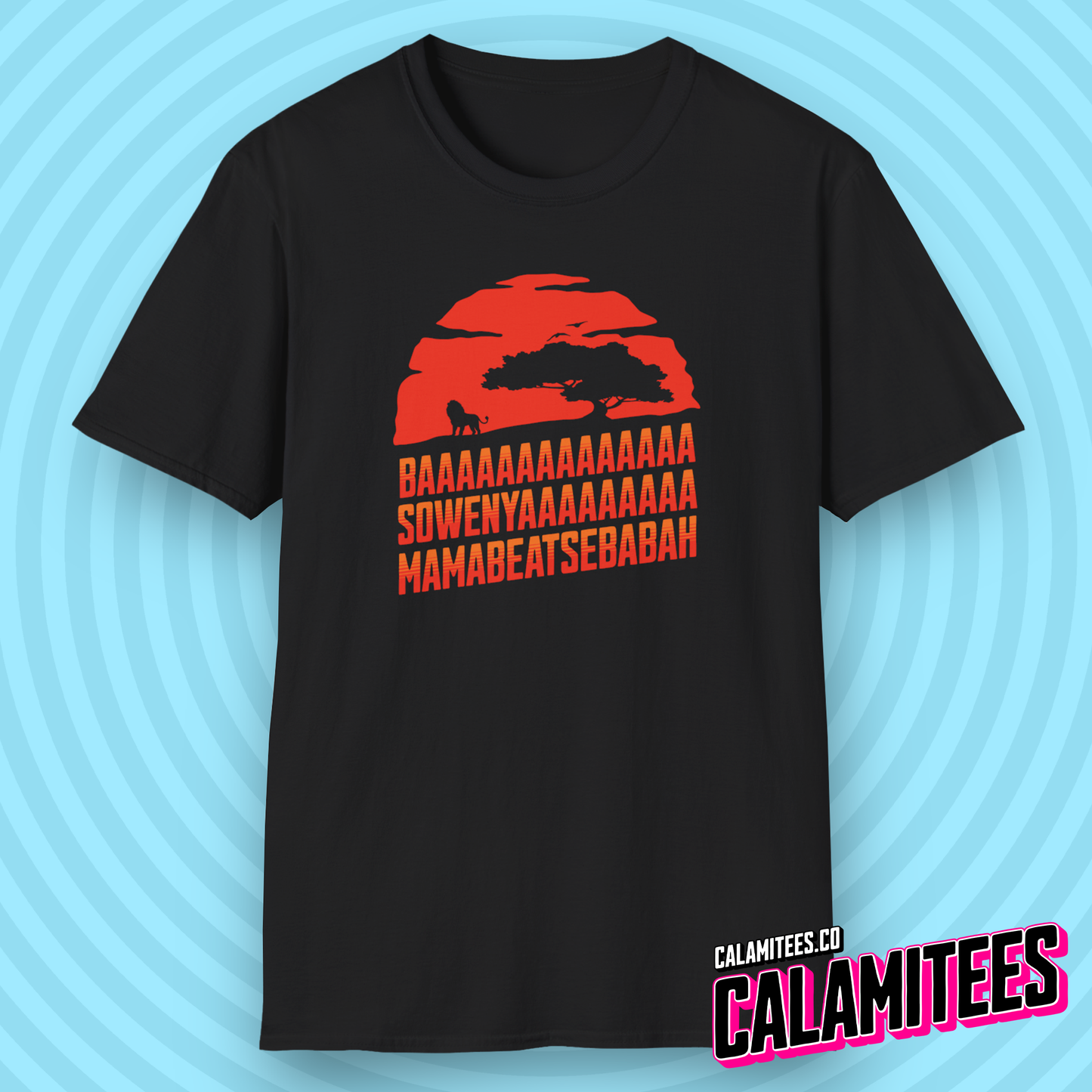 BAAA SOWENYAA MAMABEATSEBABAH - African Lion T-Shirt