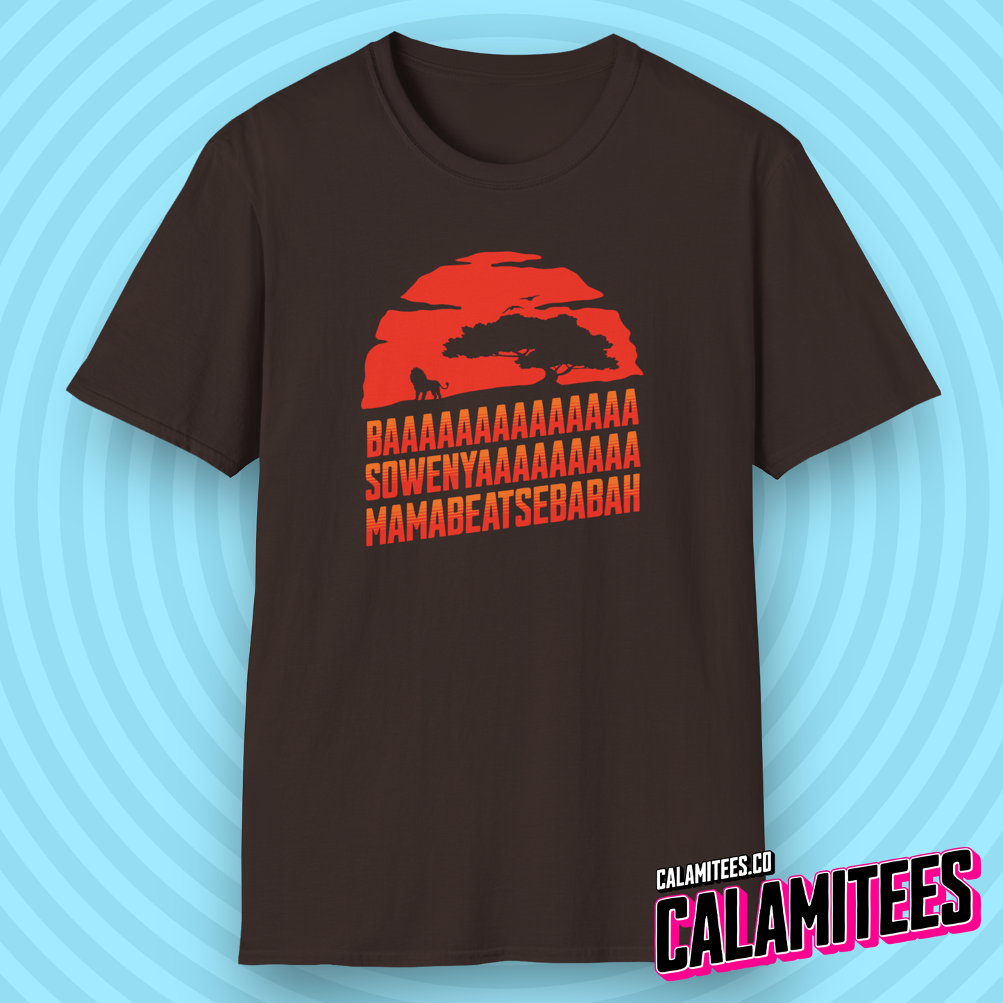 BAAA SOWENYAA MAMABEATSEBABAH - African Lion T-Shirt