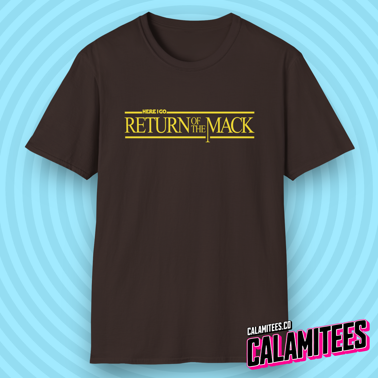 Return Of The Mack - Return Of The Jedi Star Wars Parody Logo T-Shirt Mark Morrison Nostalgia Graphic Tee Throwback T-Shirt