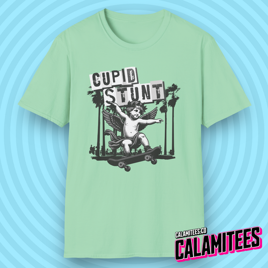 Cupid Stunt (Stupid C#nt) Cupid Skateboard Trick T-Shirt