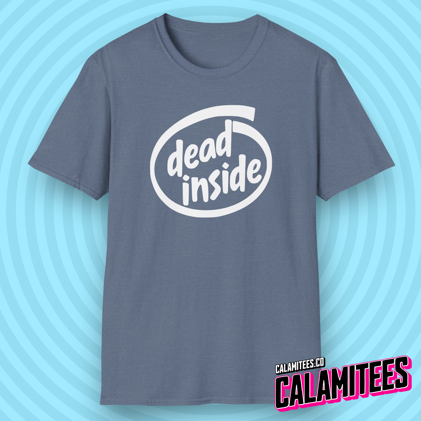 Dead Inside - Intel Style Cynical Geek Humor T-Shirt