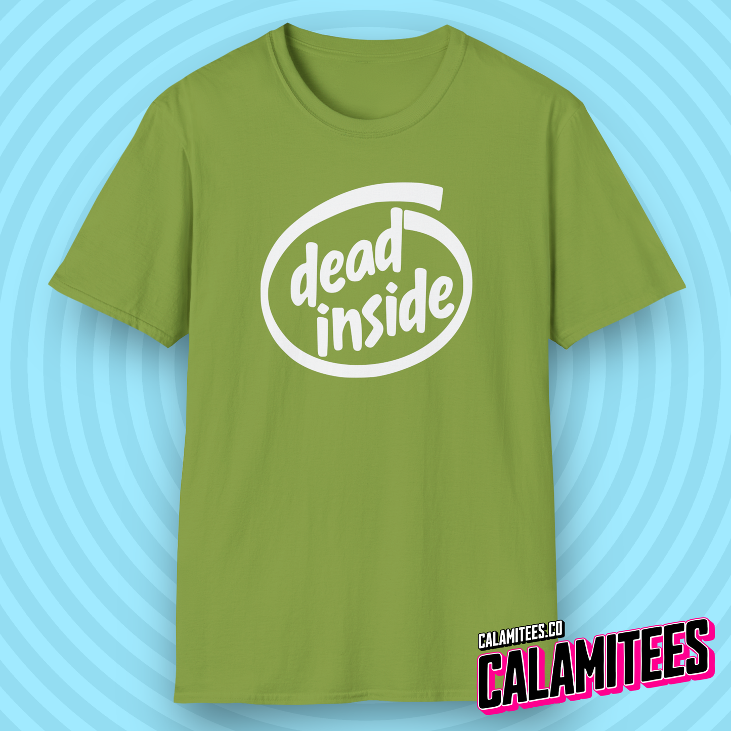 Dead Inside - Intel Style Cynical Geek Humor T-Shirt