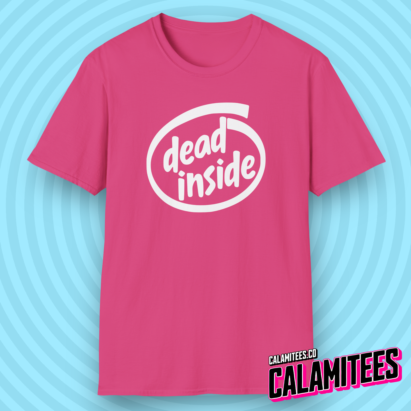 Dead Inside - Intel Style Cynical Geek Humor T-Shirt