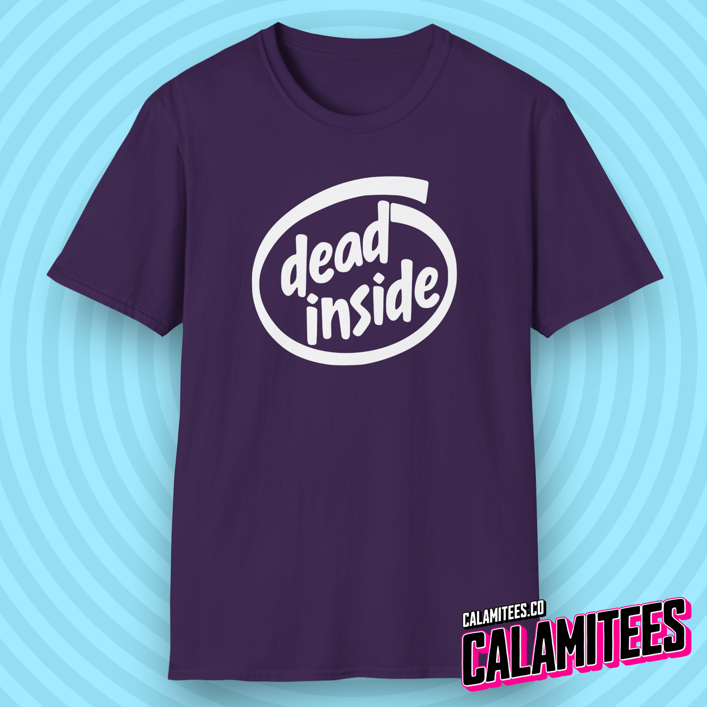 Dead Inside - Intel Style Cynical Geek Humor T-Shirt