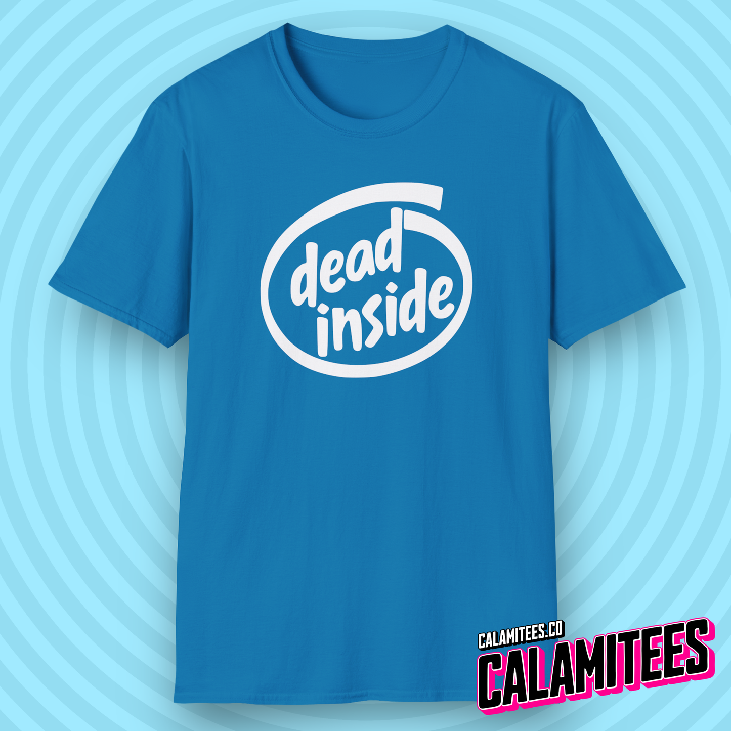 Dead Inside - Intel Style Cynical Geek Humor T-Shirt