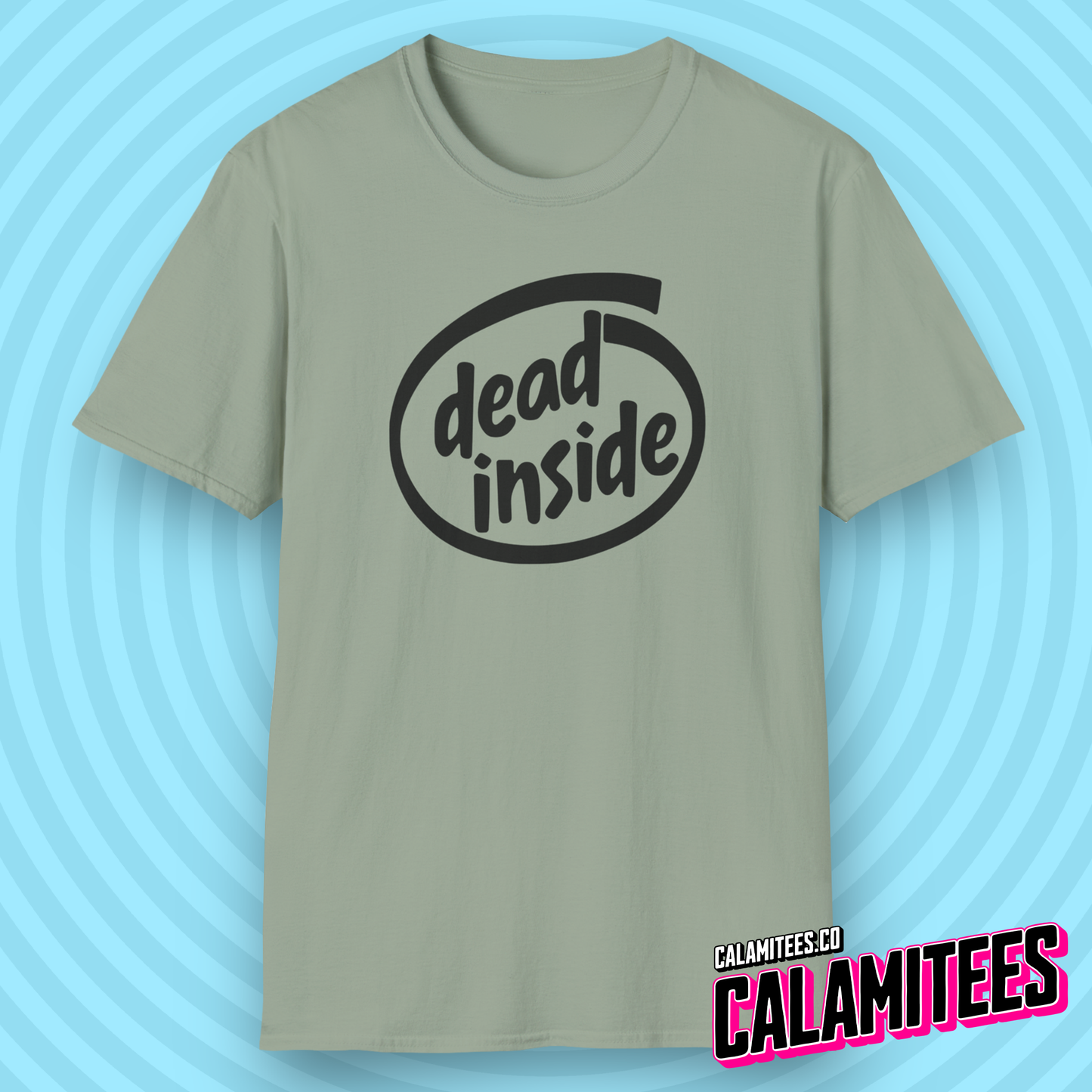 Dead Inside - Intel Style Cynical Geek Humor T-Shirt
