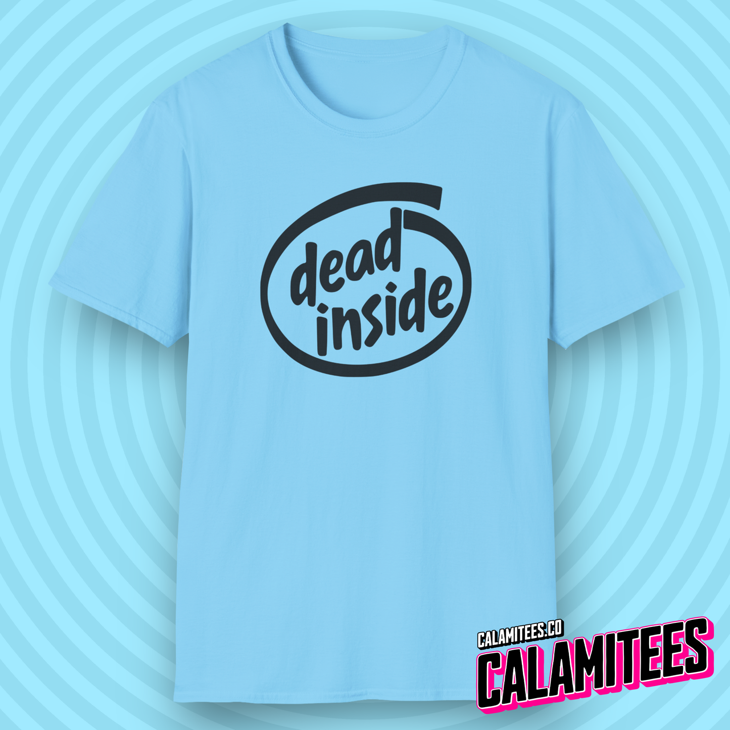 Dead Inside - Intel Style Cynical Geek Humor T-Shirt