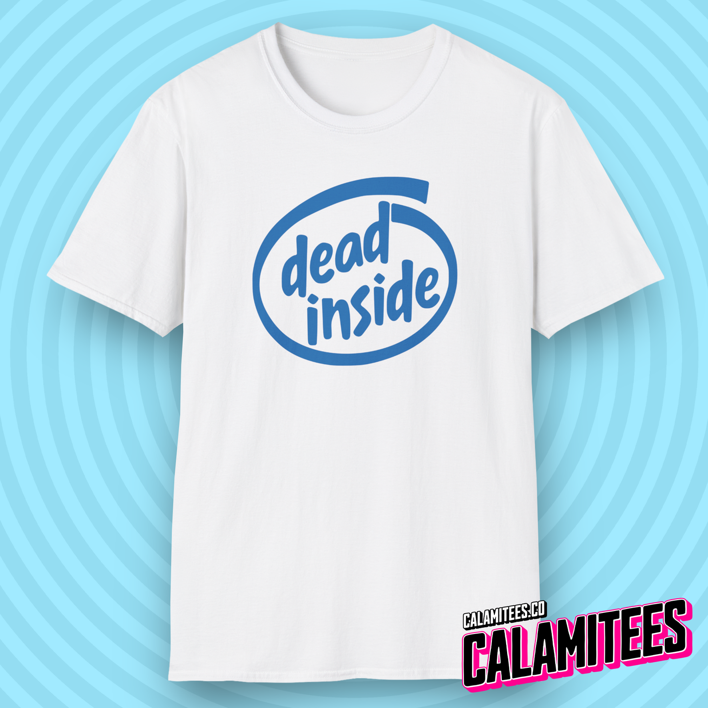 Dead Inside - Intel Style Cynical Geek Humor T-Shirt