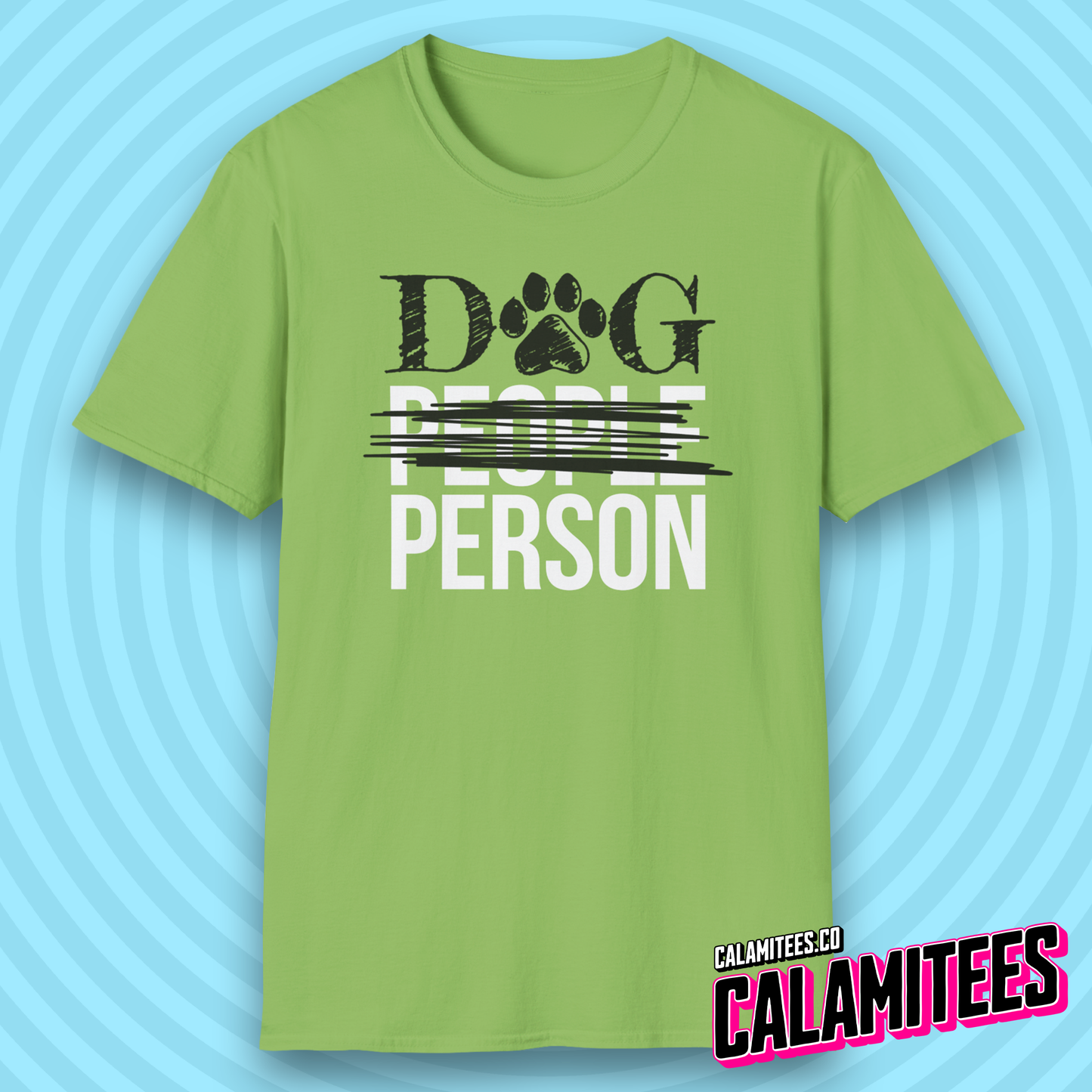 Dog Person People Person Crossed Out Pet Lover T-Shirt