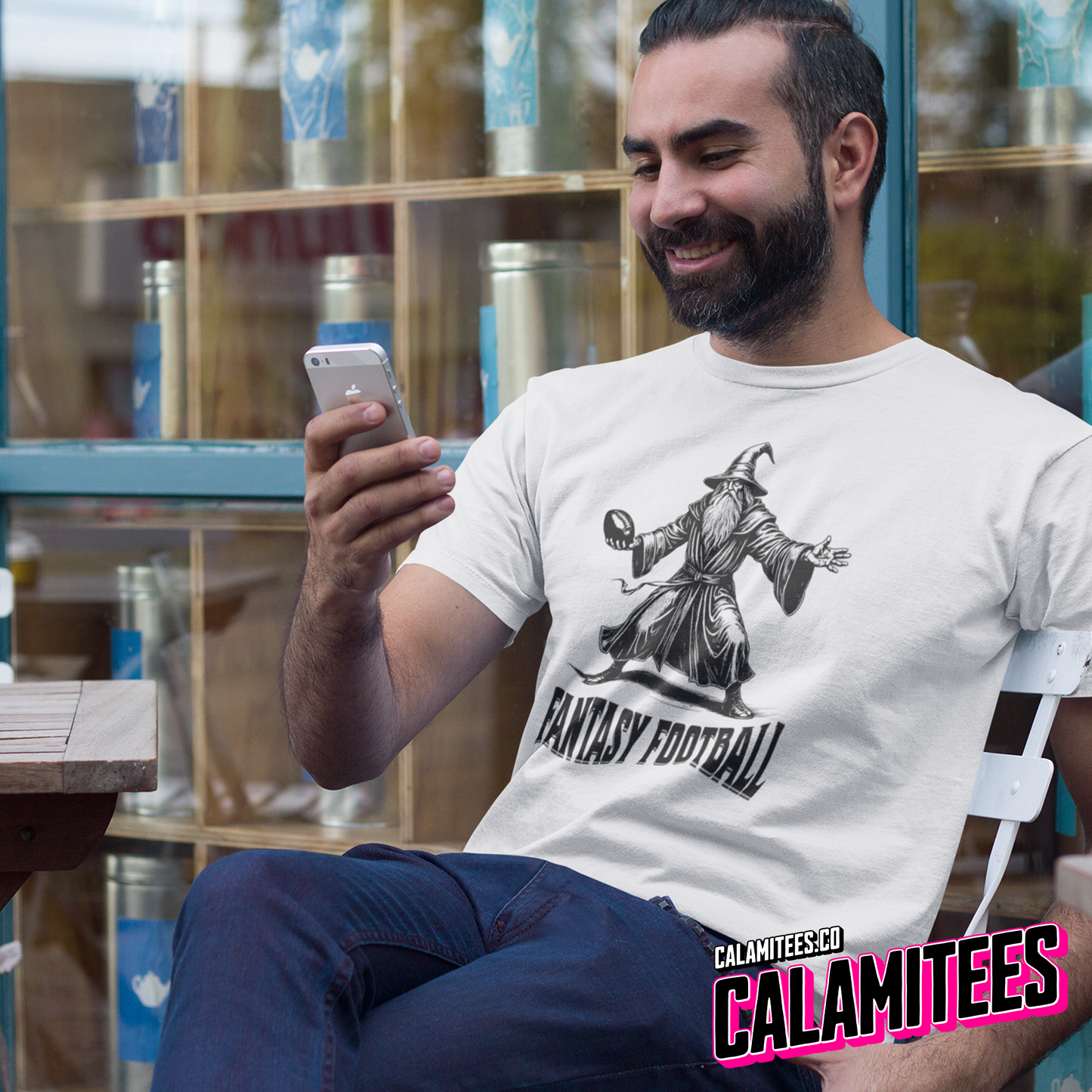 Fantasy Football Wizard Style 02 T-Shirt