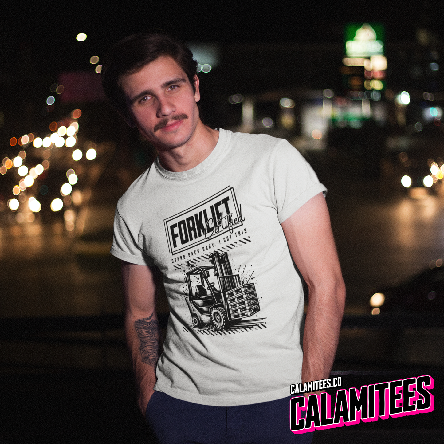 Forklift Certified - Stand Back Baby, I Got This T-Shirt