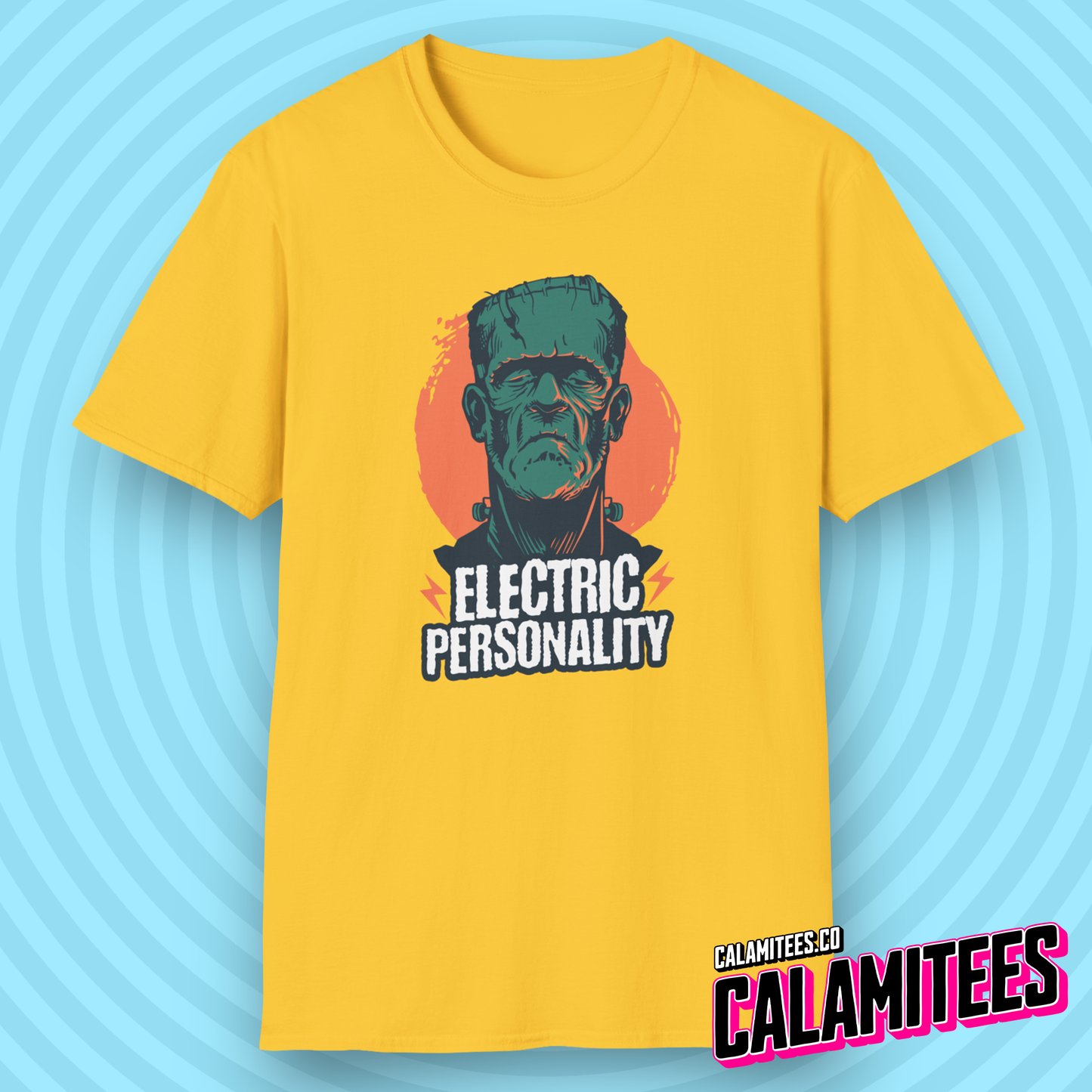 Electric Personality - Frankenstein Sarcastic Humor Funny T-Shirt