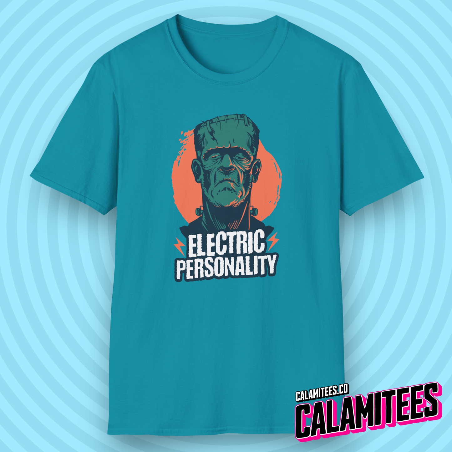 Electric Personality - Frankenstein Sarcastic Humor Funny T-Shirt