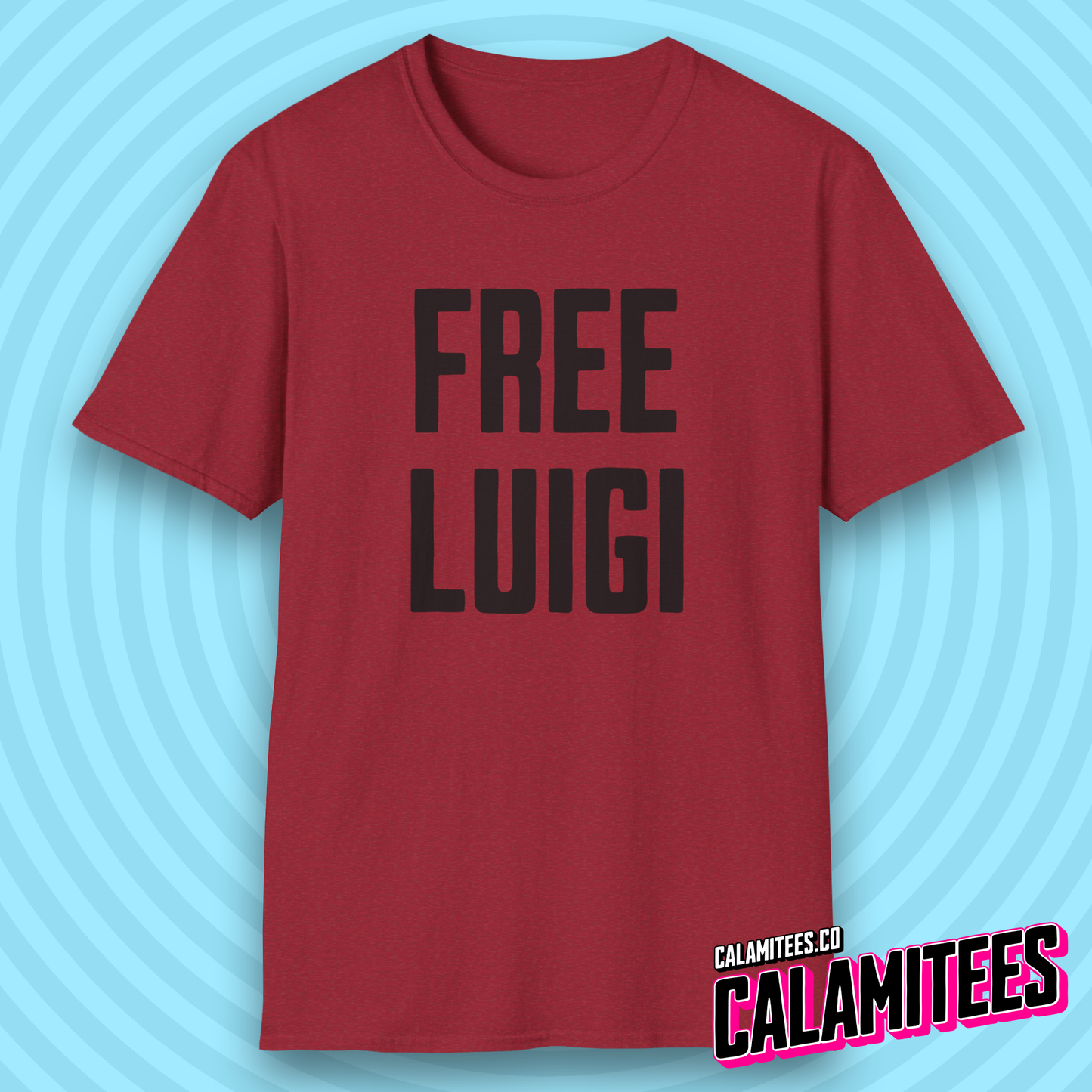 Free Luigi T-Shirt, Free Luigi Shirt