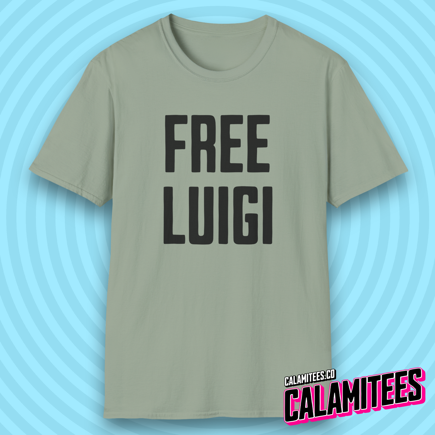 Free Luigi T-Shirt, Free Luigi Shirt