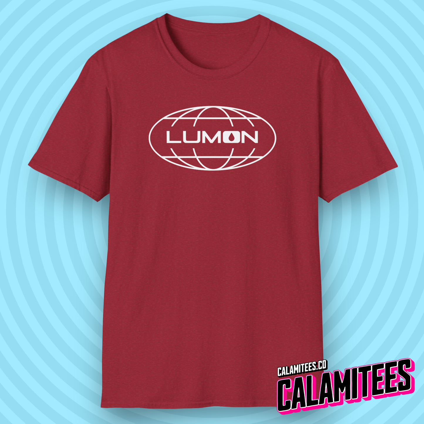 Lumon Industries Logo Graphic Tee from Severance Retro Style Lumon Logo T-Shirt CALAMITEES.co