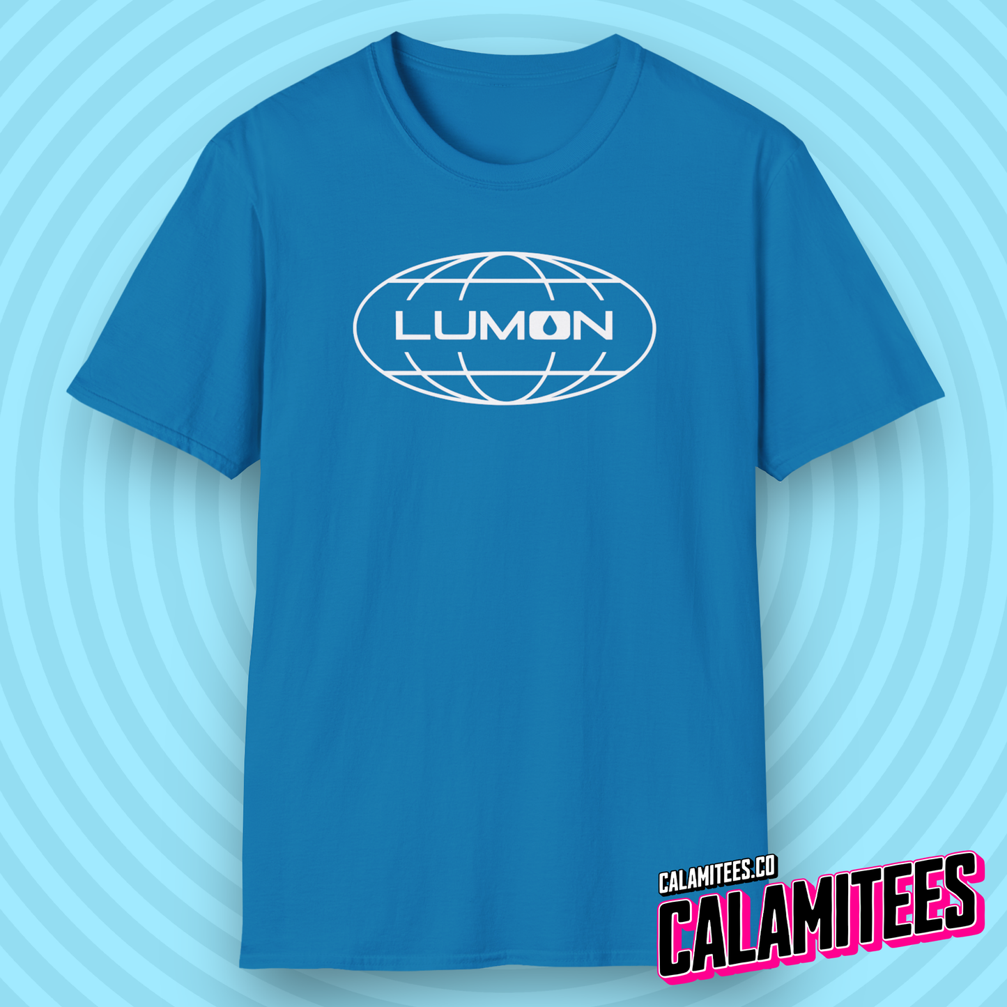 Lumon Industries Logo Graphic Tee from Severance Retro Style Lumon Logo T-Shirt CALAMITEES.co