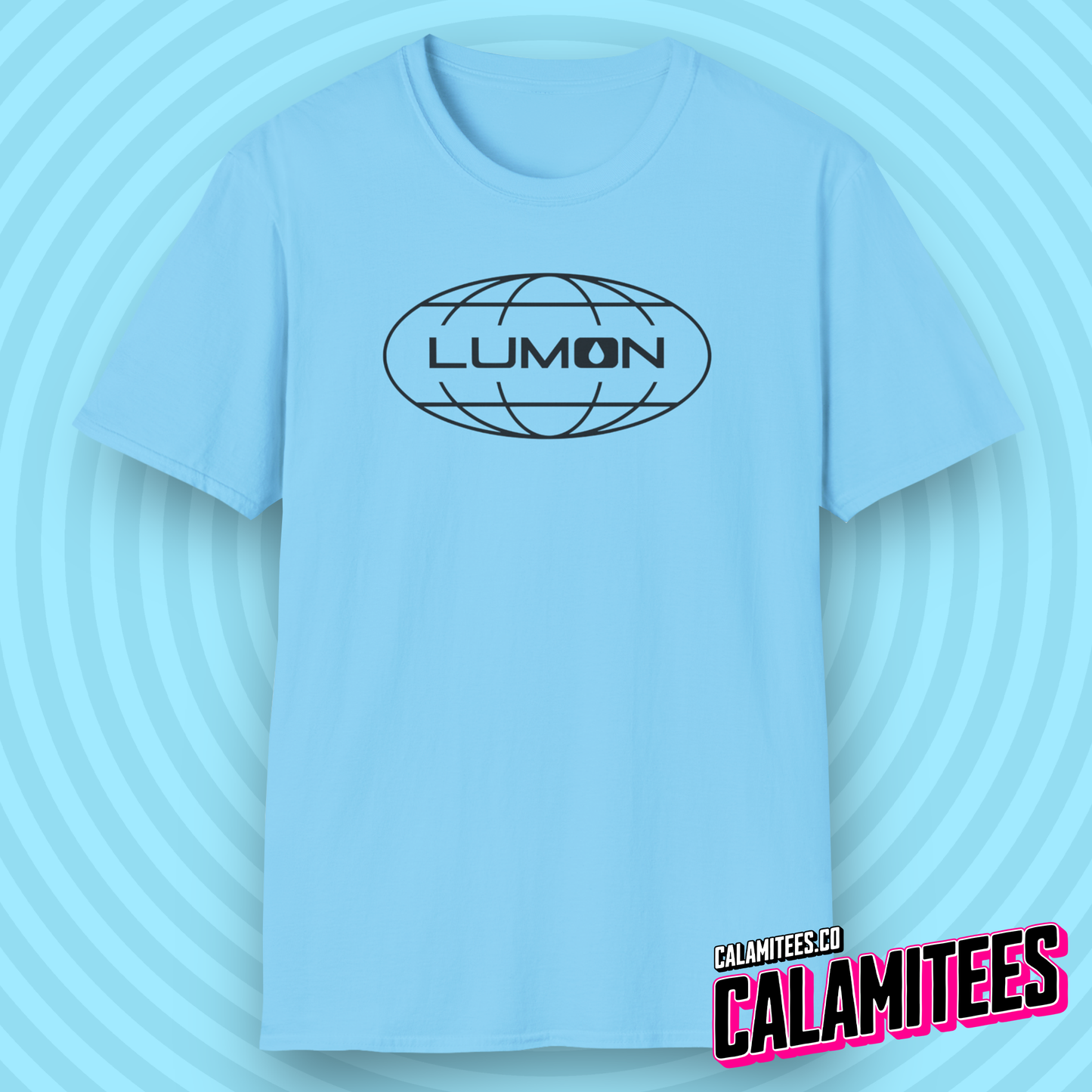 Lumon Industries Logo Graphic Tee from Severance Retro Style Lumon Logo T-Shirt CALAMITEES.co
