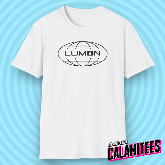 Lumon Industries Logo Graphic Tee from Severance Retro Style Lumon Logo T-Shirt CALAMITEES.co