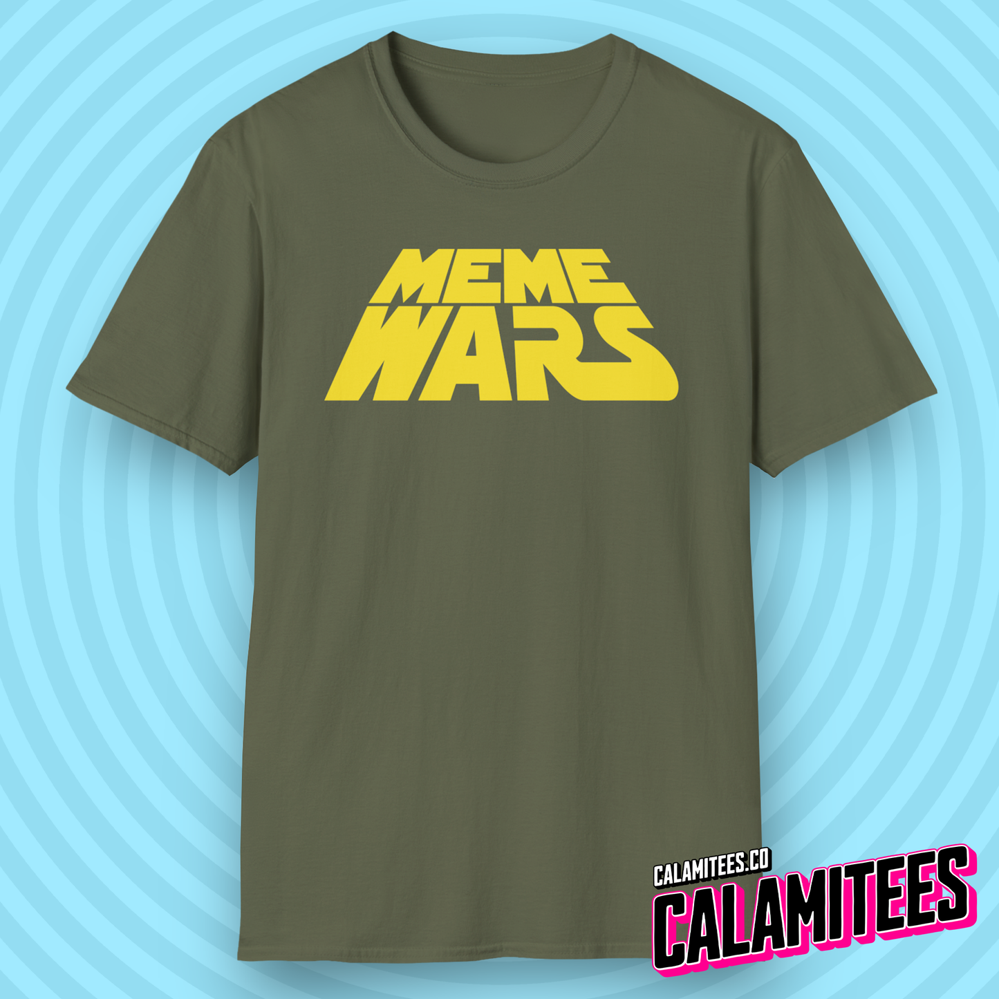 Meme Wars - Star Wars Logo Parody Joke Graphic Tee Funny Pop Culture Geek T-Shirt