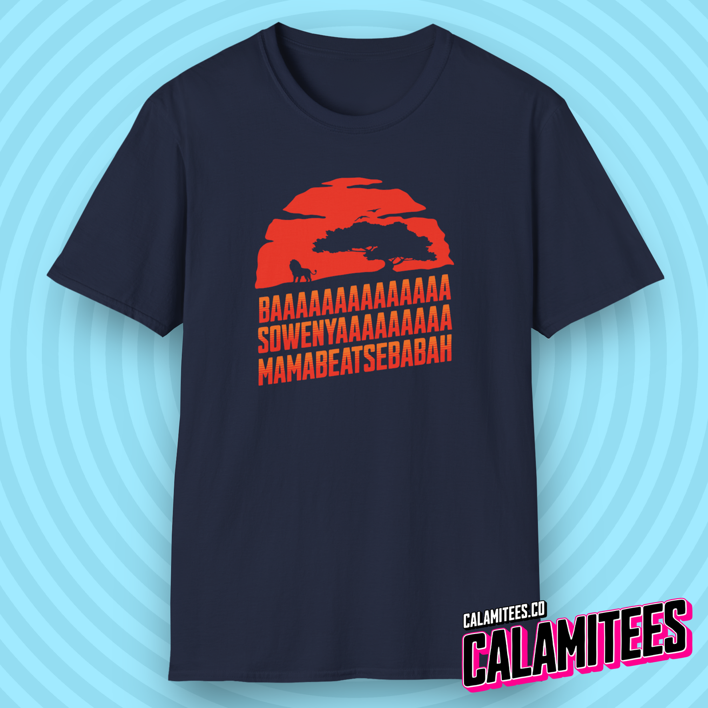BAAA SOWENYAA MAMABEATSEBABAH - African Lion T-Shirt