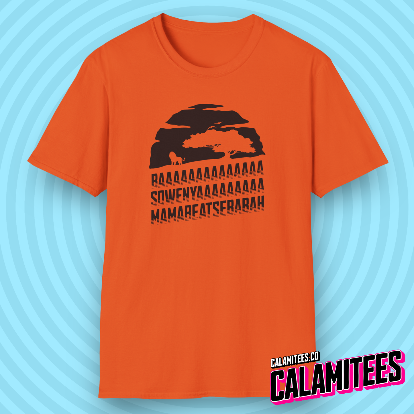 BAAA SOWENYAA MAMABEATSEBABAH - African Lion T-Shirt