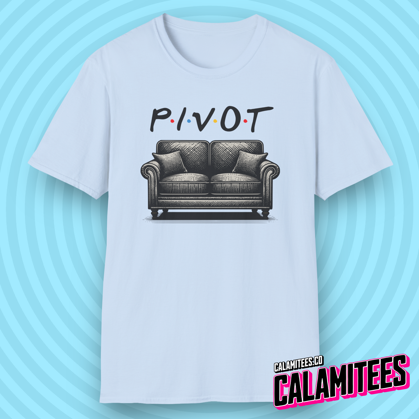 Pivot! Ross's New Sofa Friends Style Sofa T-Shirt