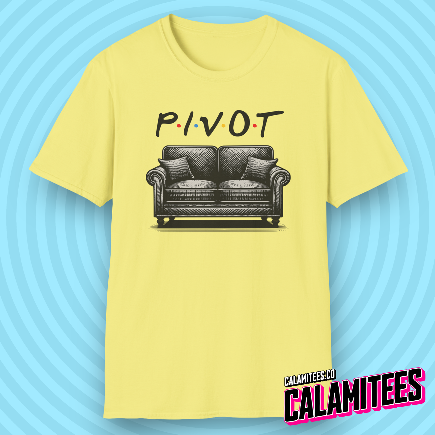 Pivot! Ross's New Sofa Friends Style Sofa T-Shirt