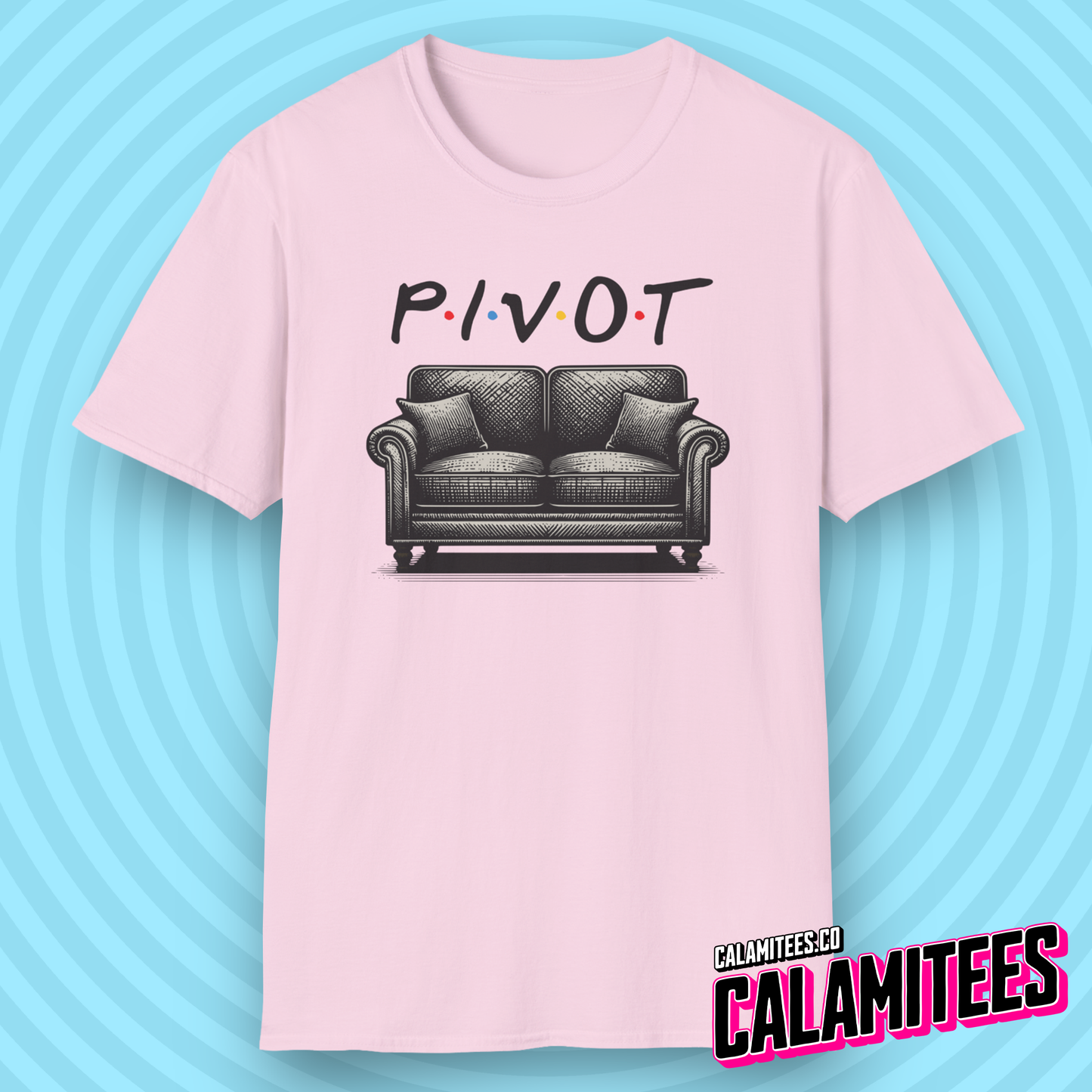 Pivot! Ross's New Sofa Friends Style Sofa T-Shirt