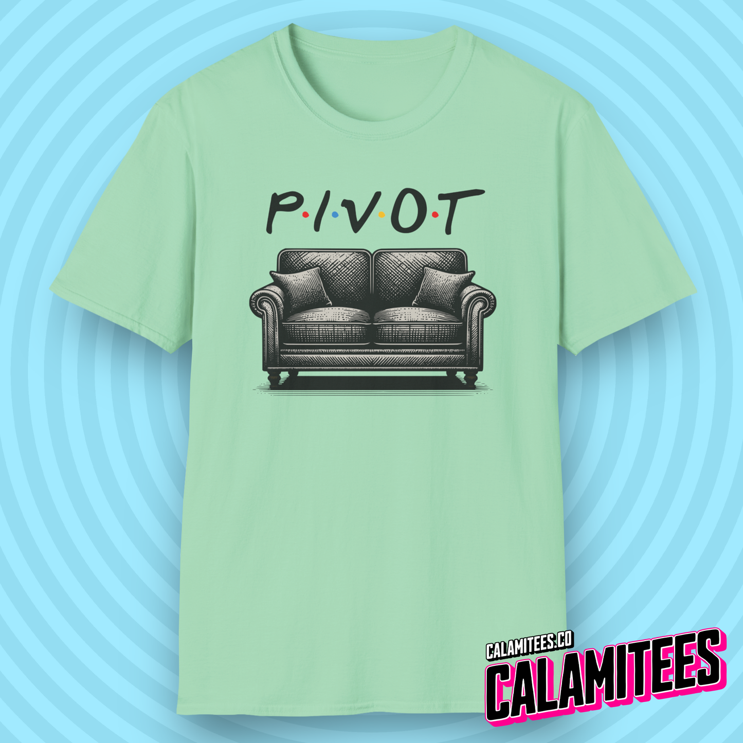Pivot! Ross's New Sofa Friends Style Sofa T-Shirt