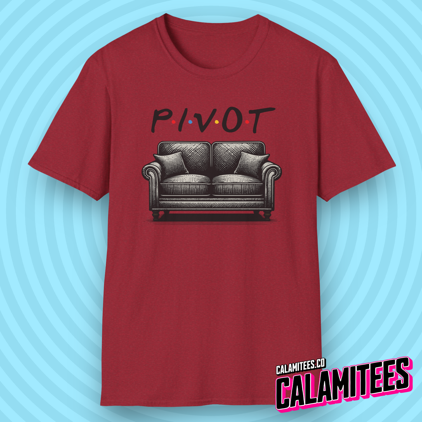 Pivot! Ross's New Sofa Friends Style Sofa T-Shirt