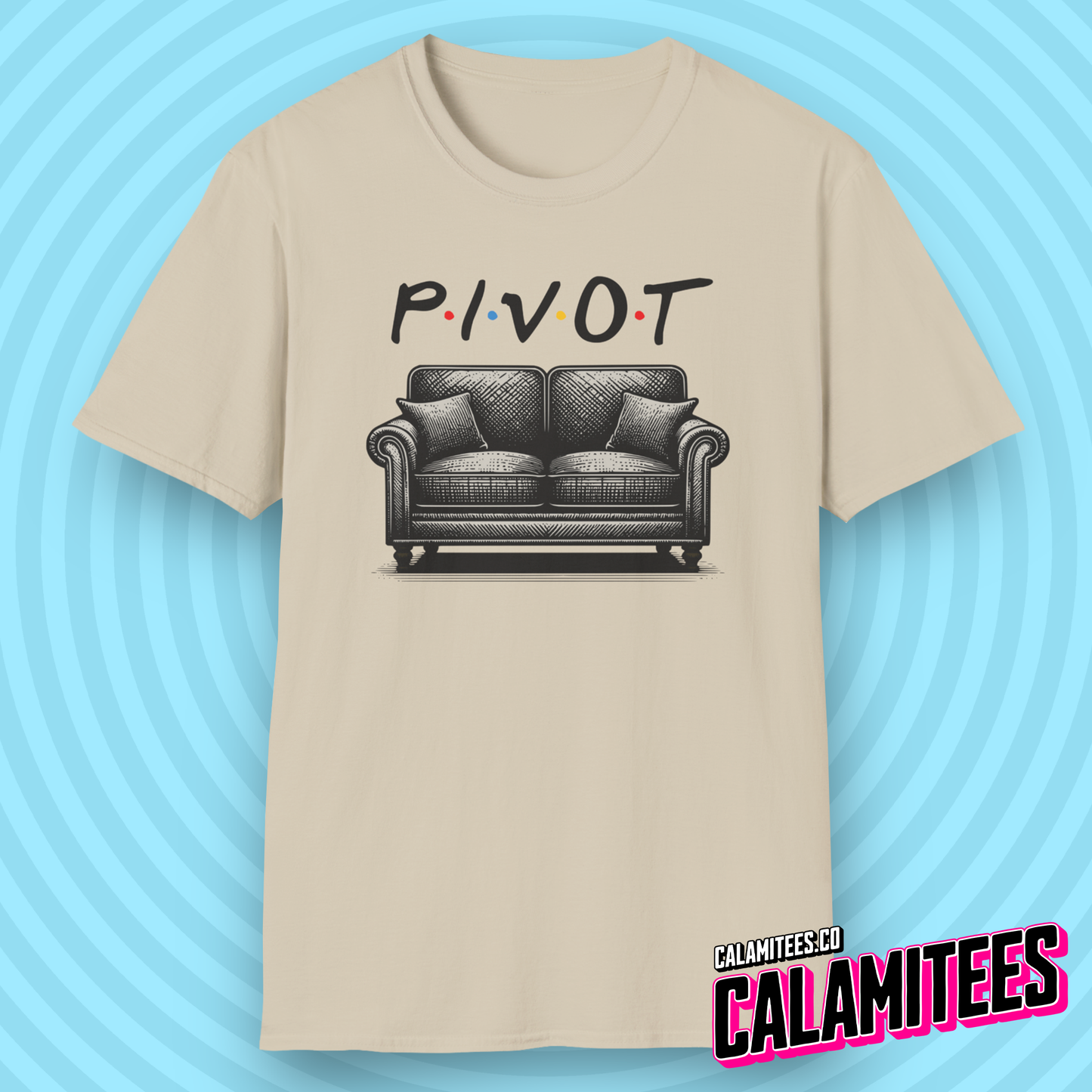 Pivot! Ross's New Sofa Friends Style Sofa T-Shirt