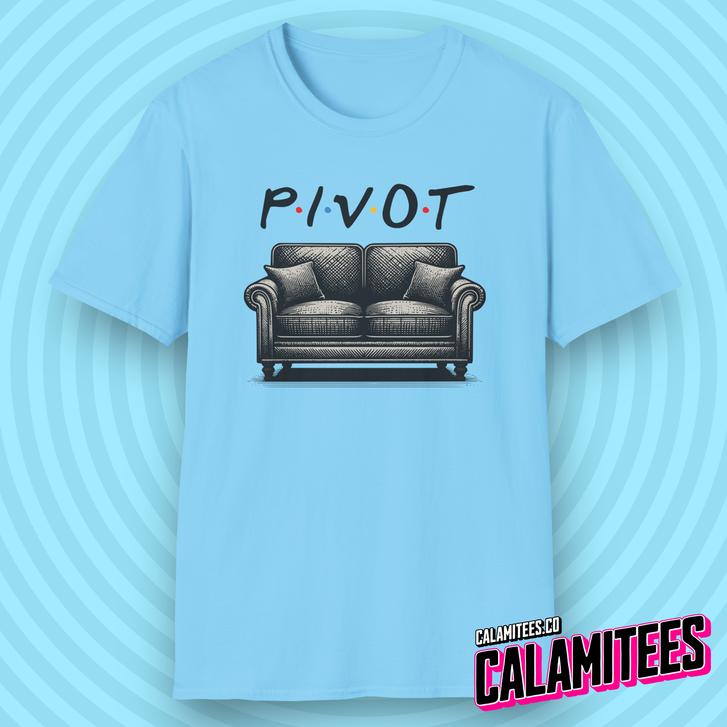 Pivot! Ross's New Sofa Friends Style Sofa T-Shirt