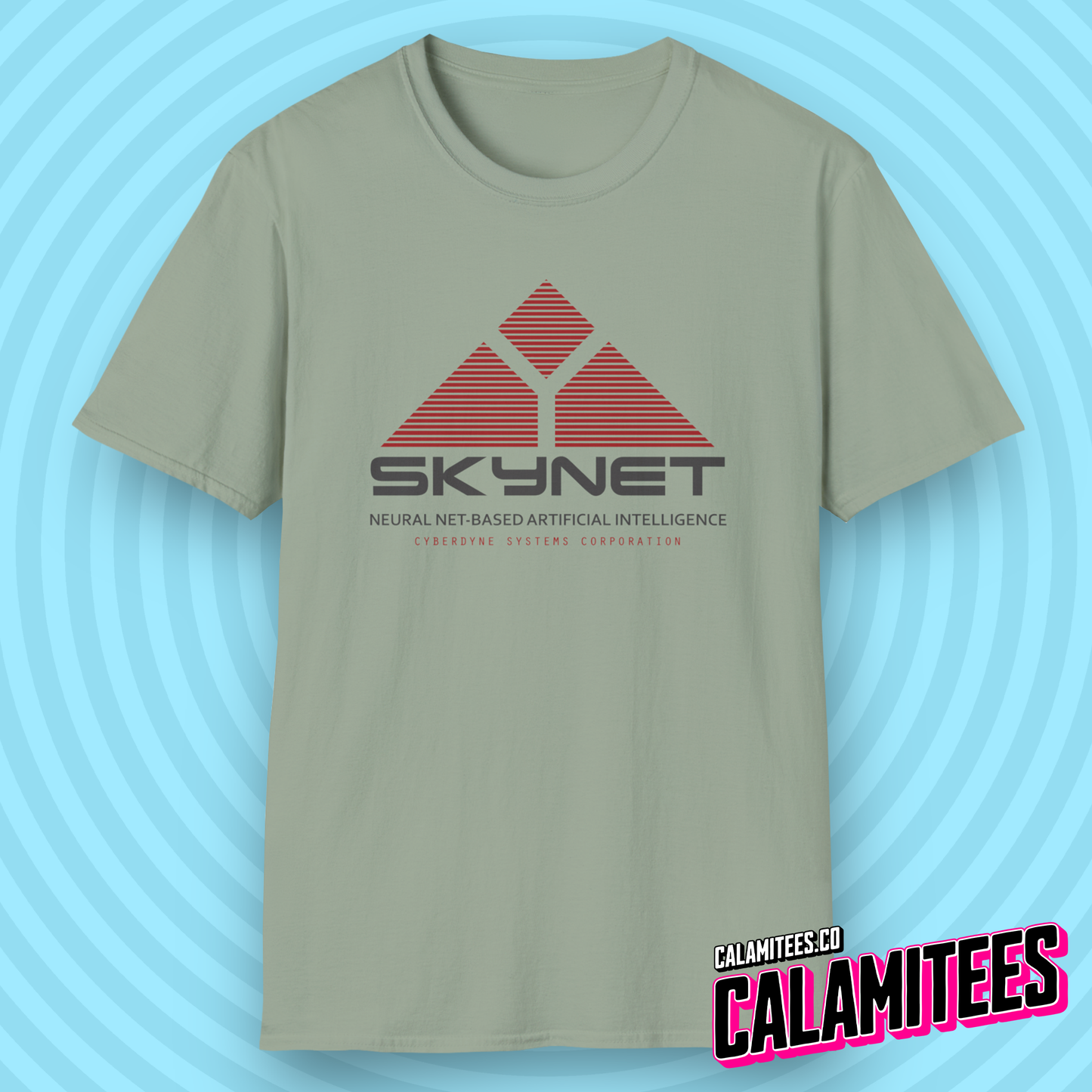SKYNET AI Cyberdyne Systems Logo T-Shirt
