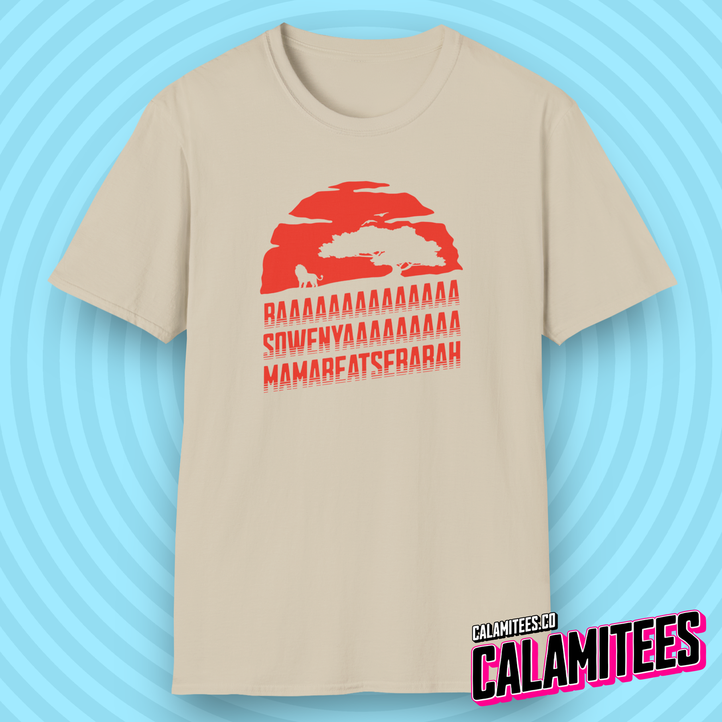 BAAA SOWENYAA MAMABEATSEBABAH - African Lion T-Shirt