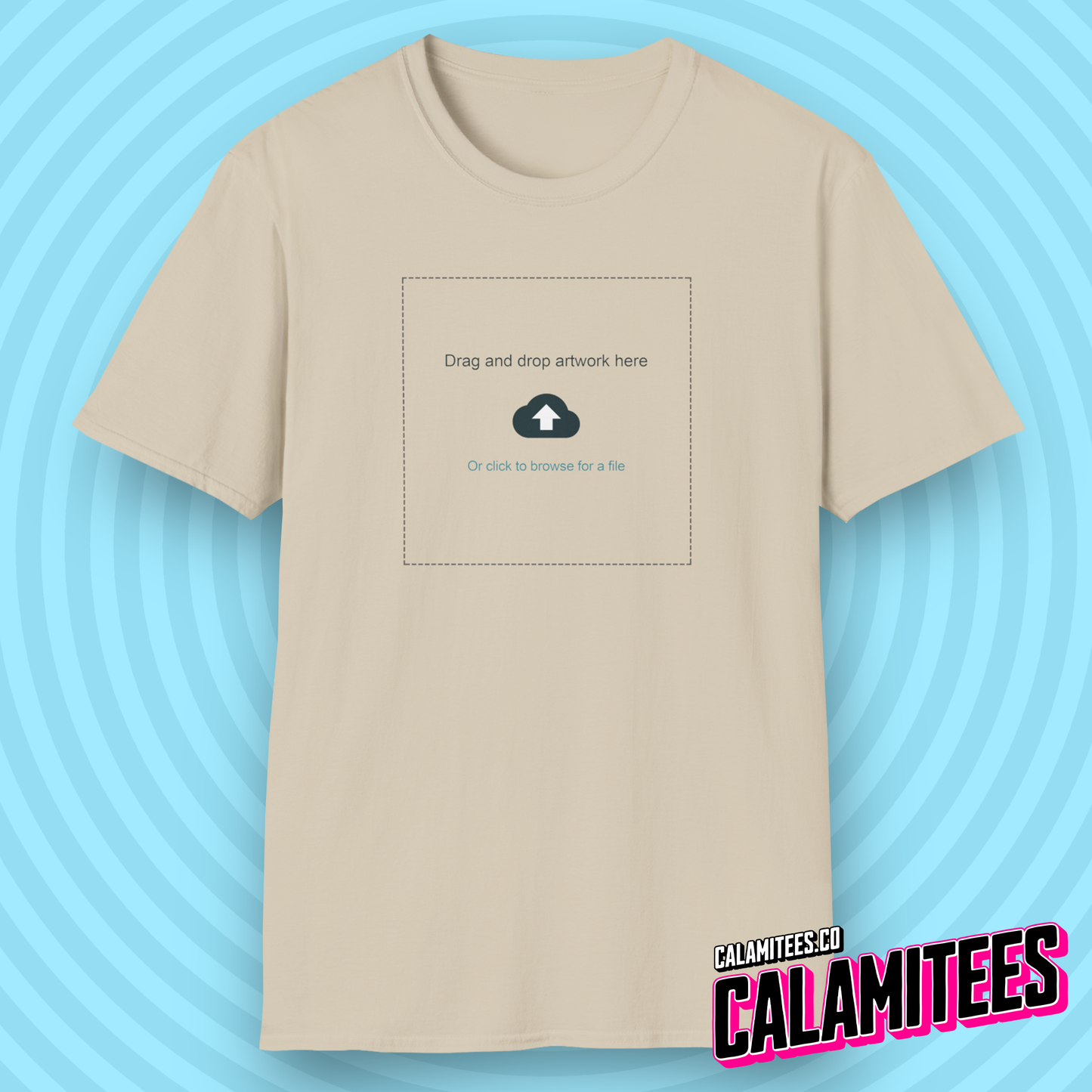 Print On Demand POD Artwork Prompt Joke Forgot To Upload Artwork Graphic Tee Funny Geek T-Shirt
